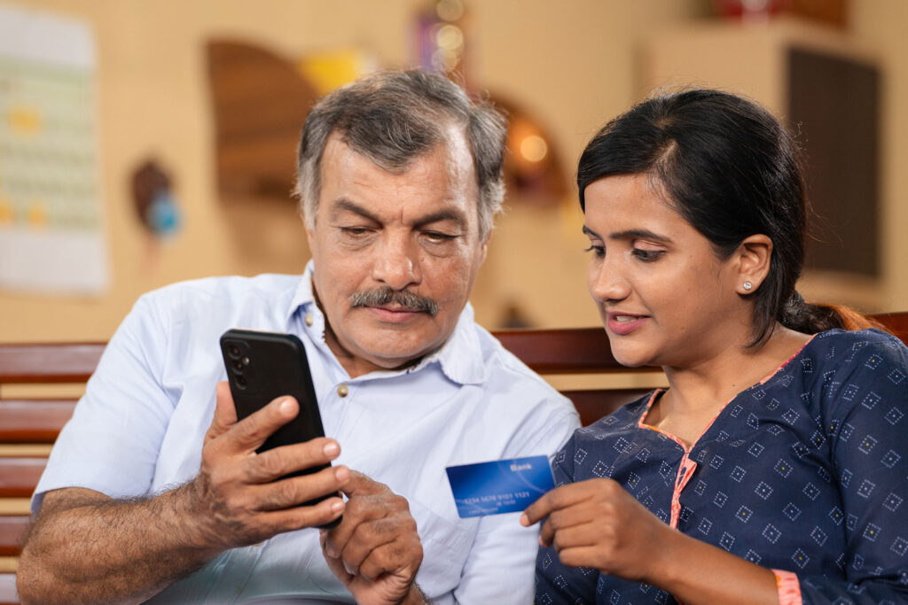 father explains money management for young adults